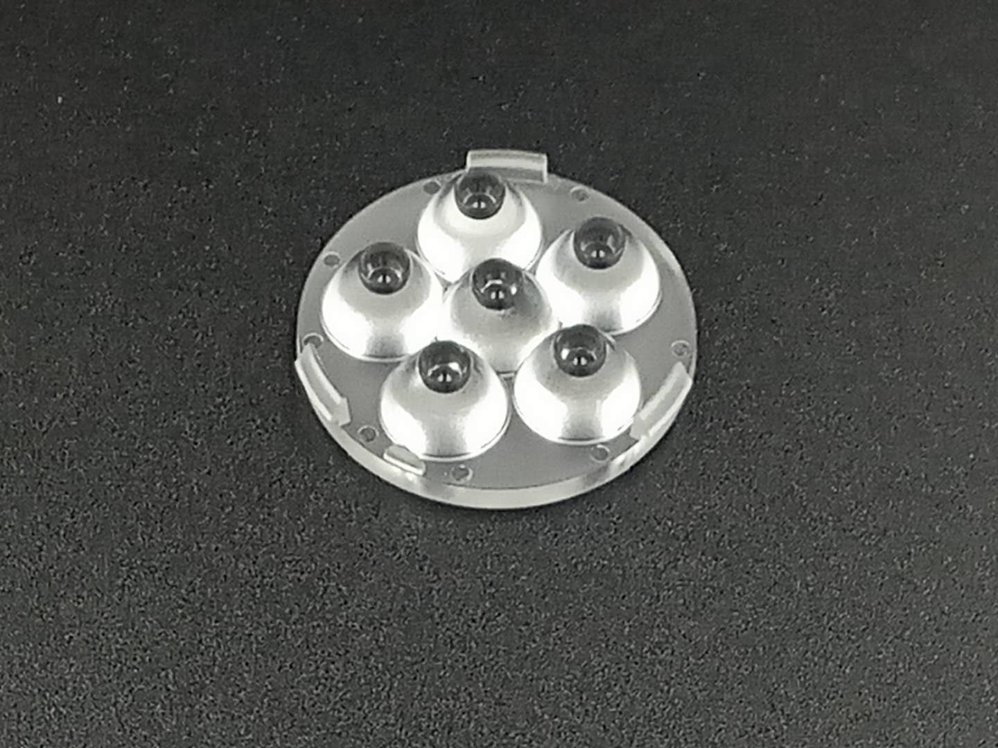 廠家供應SP81六合一透鏡30度LED燈透鏡COB大功率光學連體透鏡定制
